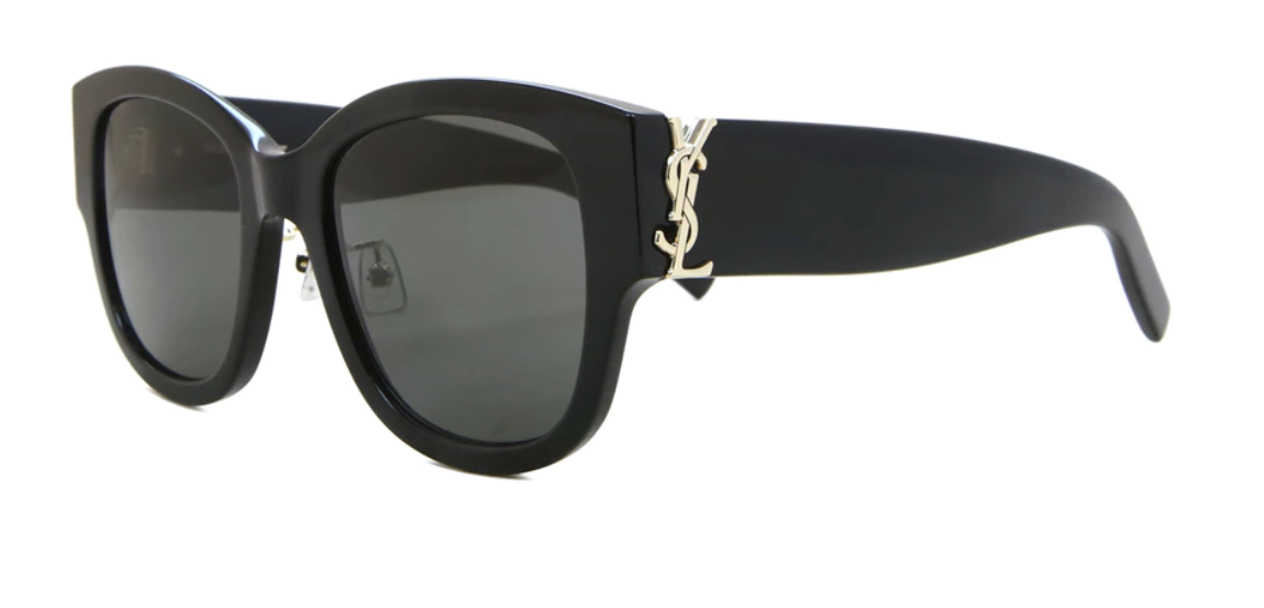 Saint Laurent, SLM95K, 001 BLACK, 54