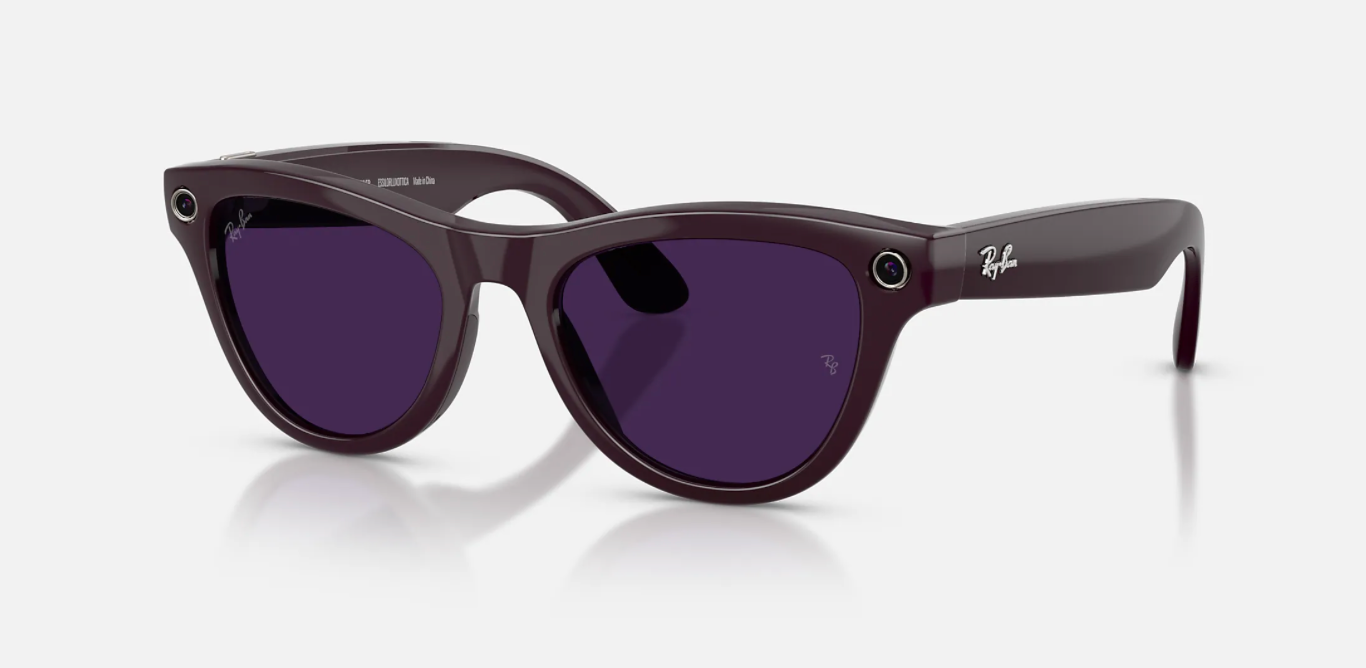 RAY-BAN, 0RW4014 Meta Skyler (Gen 2) 6701CH, TRANSITIONS® AMETHYST SHINY MYSTIC VIOLET, 52