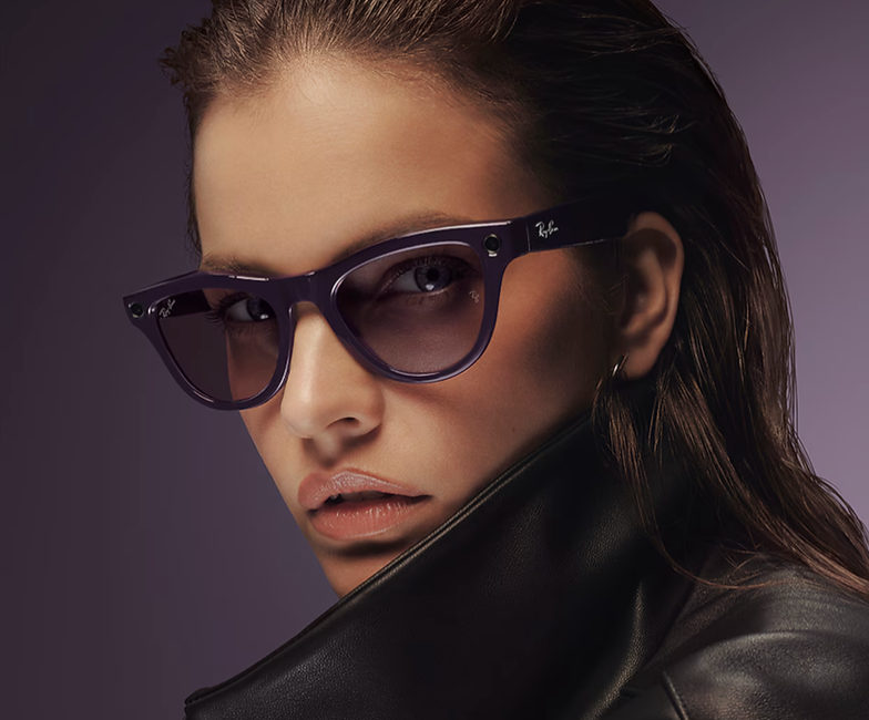 RAY-BAN, 0RW4014 Meta Skyler (Gen 2) 6701CH, TRANSITIONS® AMETHYST SHINY MYSTIC VIOLET, 52