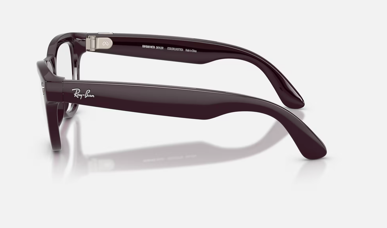 RAY-BAN, 0RW4014 Meta Skyler (Gen 2) 6701CH, TRANSITIONS® AMETHYST SHINY MYSTIC VIOLET, 52