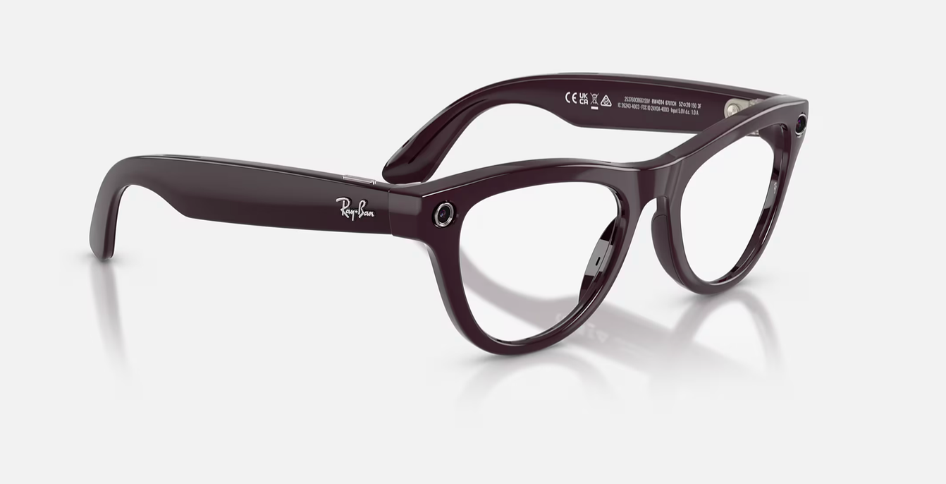 RAY-BAN, 0RW4014 Meta Skyler (Gen 2) 6701CH, TRANSITIONS® AMETHYST SHINY MYSTIC VIOLET, 52