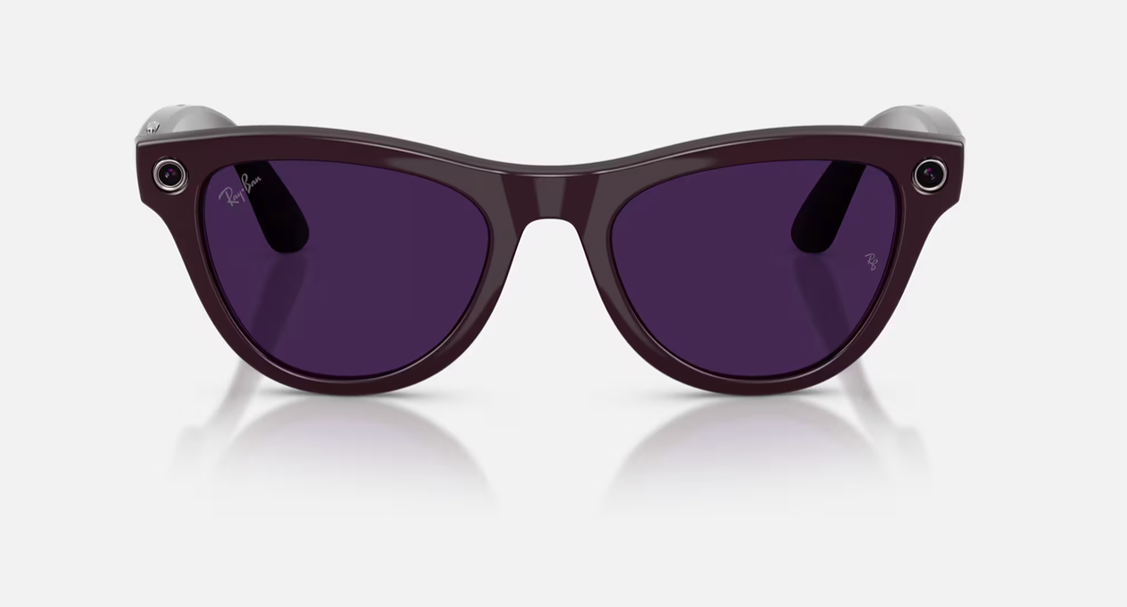 RAY-BAN, 0RW4014 Meta Skyler (Gen 2) 6701CH, TRANSITIONS® AMETHYST SHINY MYSTIC VIOLET, 52