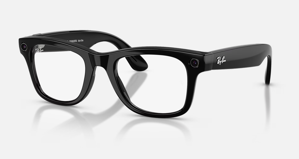 RAY-BAN Meta Wayfarer (Gen 1), 0RW4008 , Transitions Graphite Green Black, 53