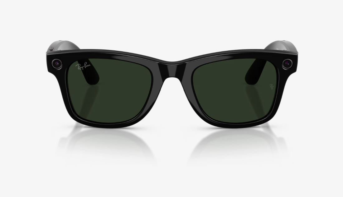 RAY-BAN Meta Wayfarer (Gen 1), 0RW4008 , Transitions Graphite Green Black, 53