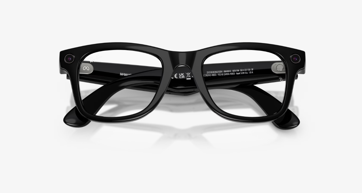 RAY-BAN Meta Wayfarer (Gen 1), 0RW4008 , Transitions Graphite Green Black, 53