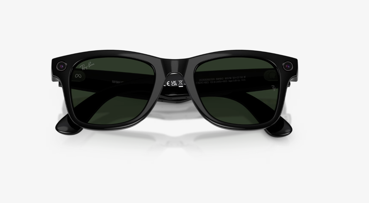 RAY-BAN Meta Wayfarer (Gen 1), 0RW4008 , Transitions Graphite Green Black, 53