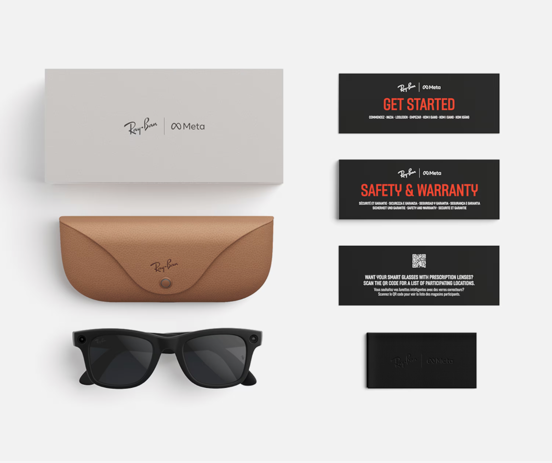 RAY-BAN Meta Wayfarer (Gen 1), 0RW4008 , Transitions Graphite Green Black, 53