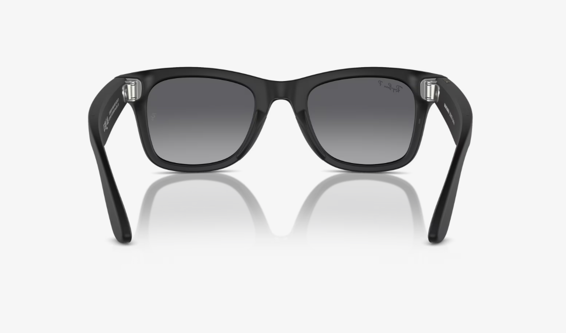 RAY-BAN Meta Wayfarer (Gen 1), 0RW4006 , Graphite Polarised Black, 50