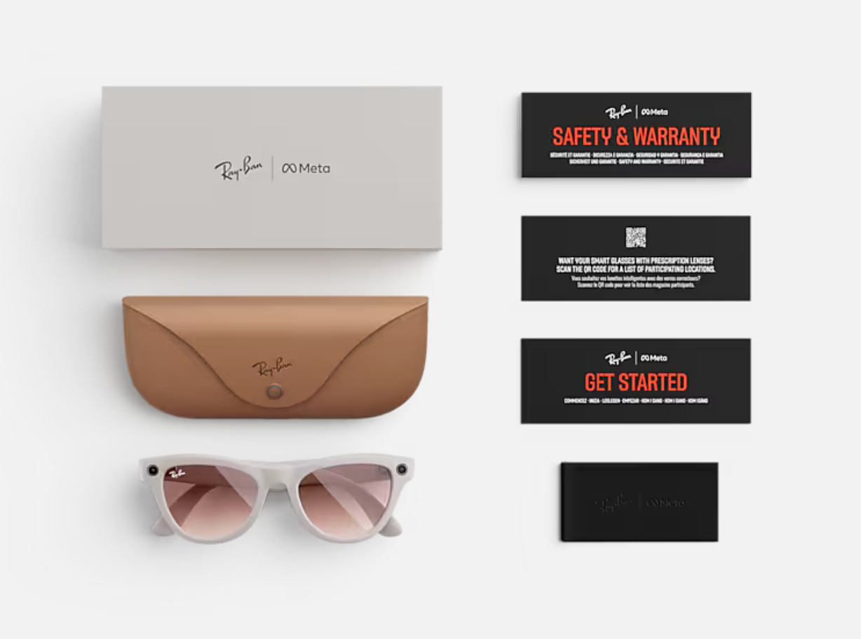 RAY-BAN, 0RW4010 Meta Skyler (Gen 1), G-15 Green Black, 52