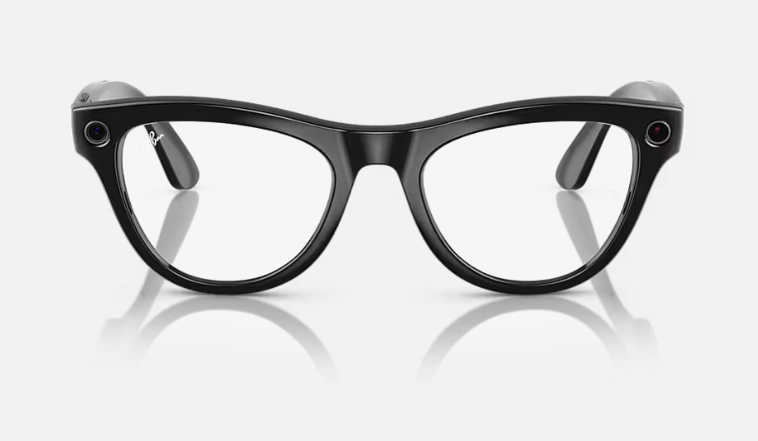 RAY-BAN, 0RW4010 Meta Skyler (Gen 1), Transitions Clear/Cerulean Blue Black, 52