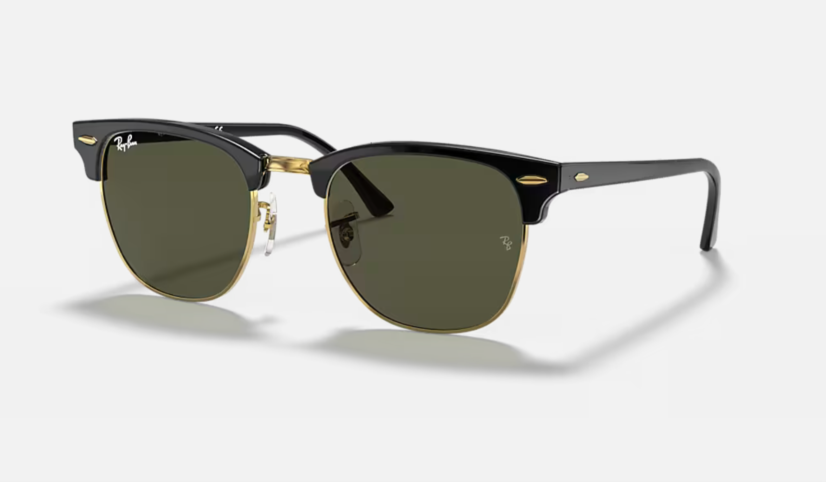 Ray-Ban Clubmaster Classic RB3016 W0365 Black Gold 55mm | Eye Concepts Australia