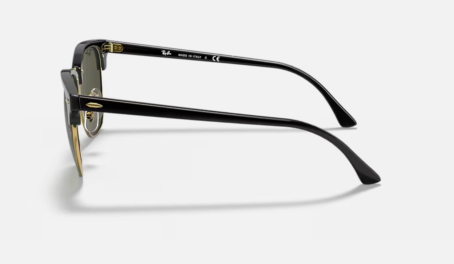 Ray-Ban Clubmaster Classic RB3016 W0365 Black Gold 55mm | Eye Concepts Australia