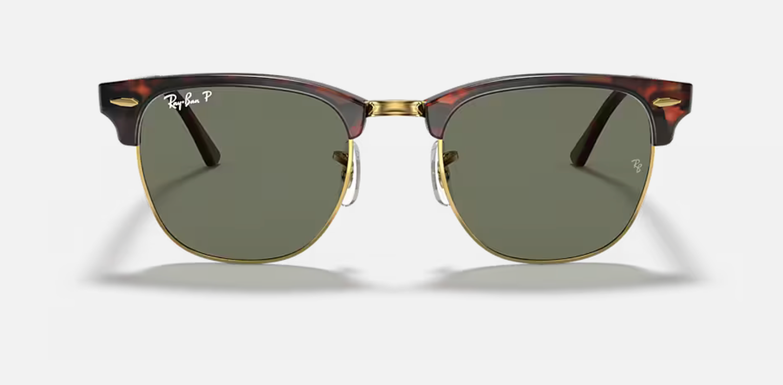 RAY-BAN Clubmaster Classic RB3016 990/58 Tortoise On Gold 55mm | Eye Concepts Australia