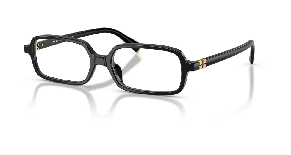 Miu Miu MU 01YVF Eyeglasses | Black 16K1O1 53mm