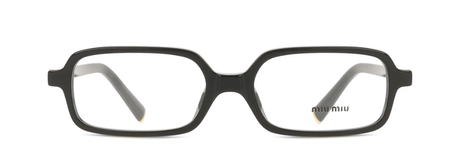 Miu Miu MU 01YVF Eyeglasses | Black 16K1O1 53mm
