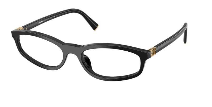 Miu Miu MU 01ZVF Eyeglasses | Black 16K1O1 54mm