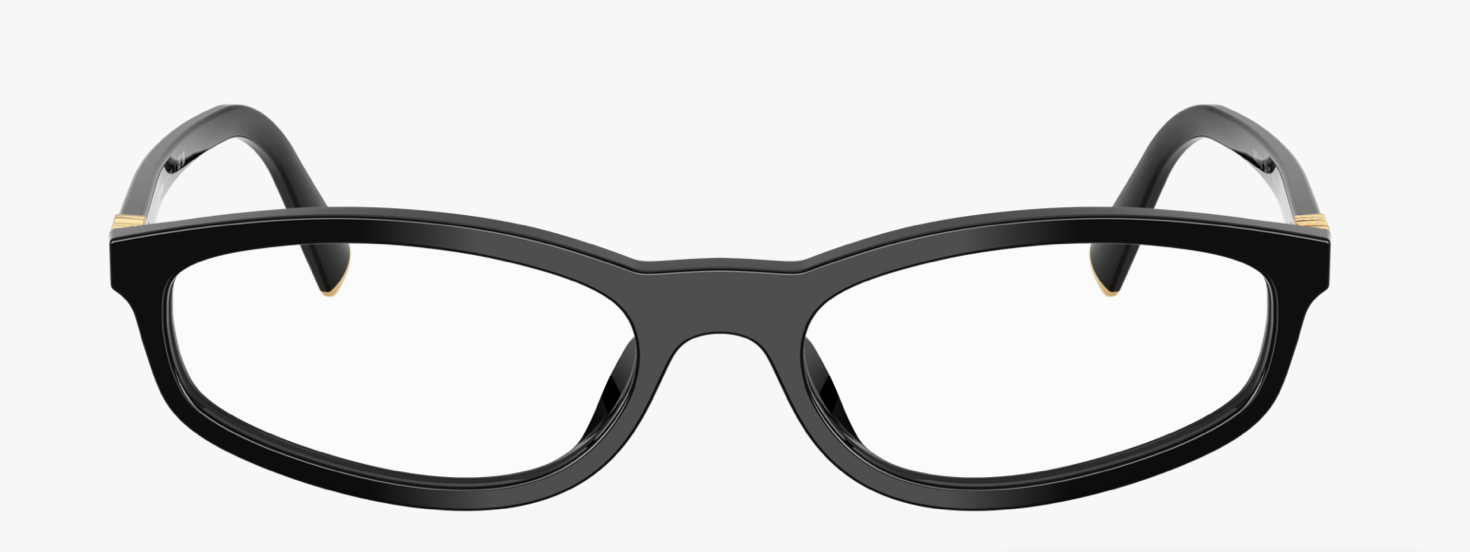 Miu Miu MU 01ZVF Eyeglasses | Black 16K1O1 54mm