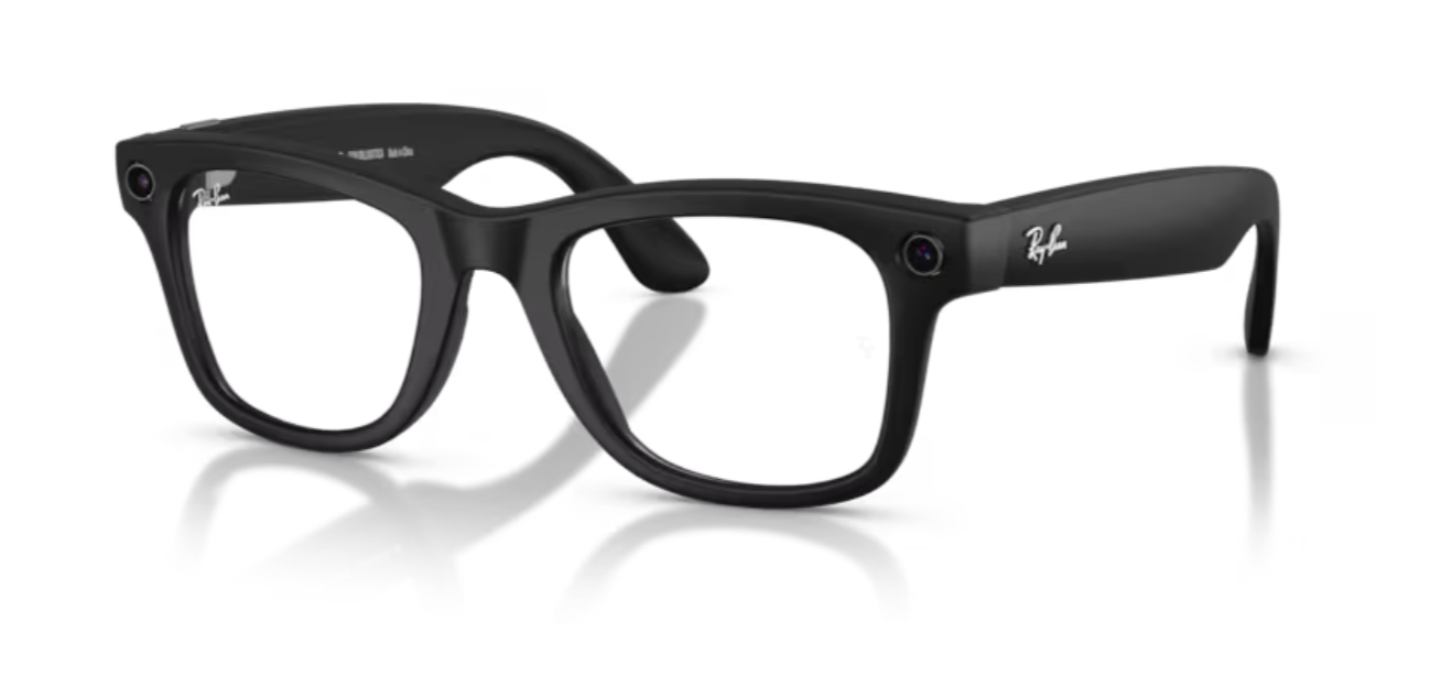 RAY-BAN Meta Wayfarer (Gen 2), 0RW4012, 601S1Z, TRANSITIONS GREY MATTE BLACK, 50