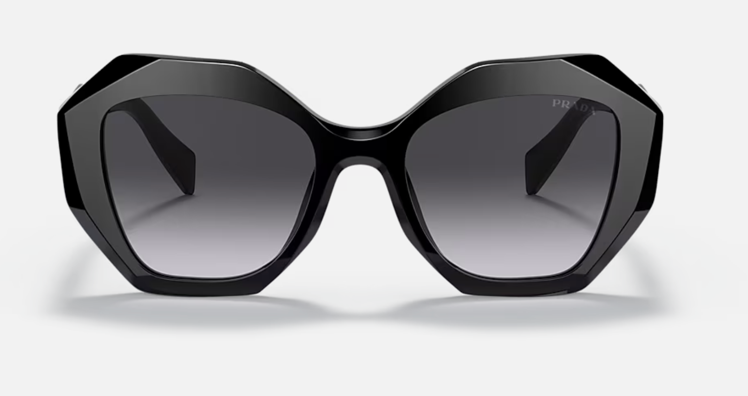Prada PR 16WS 1AB5S0 Black 53mm Sunglasses