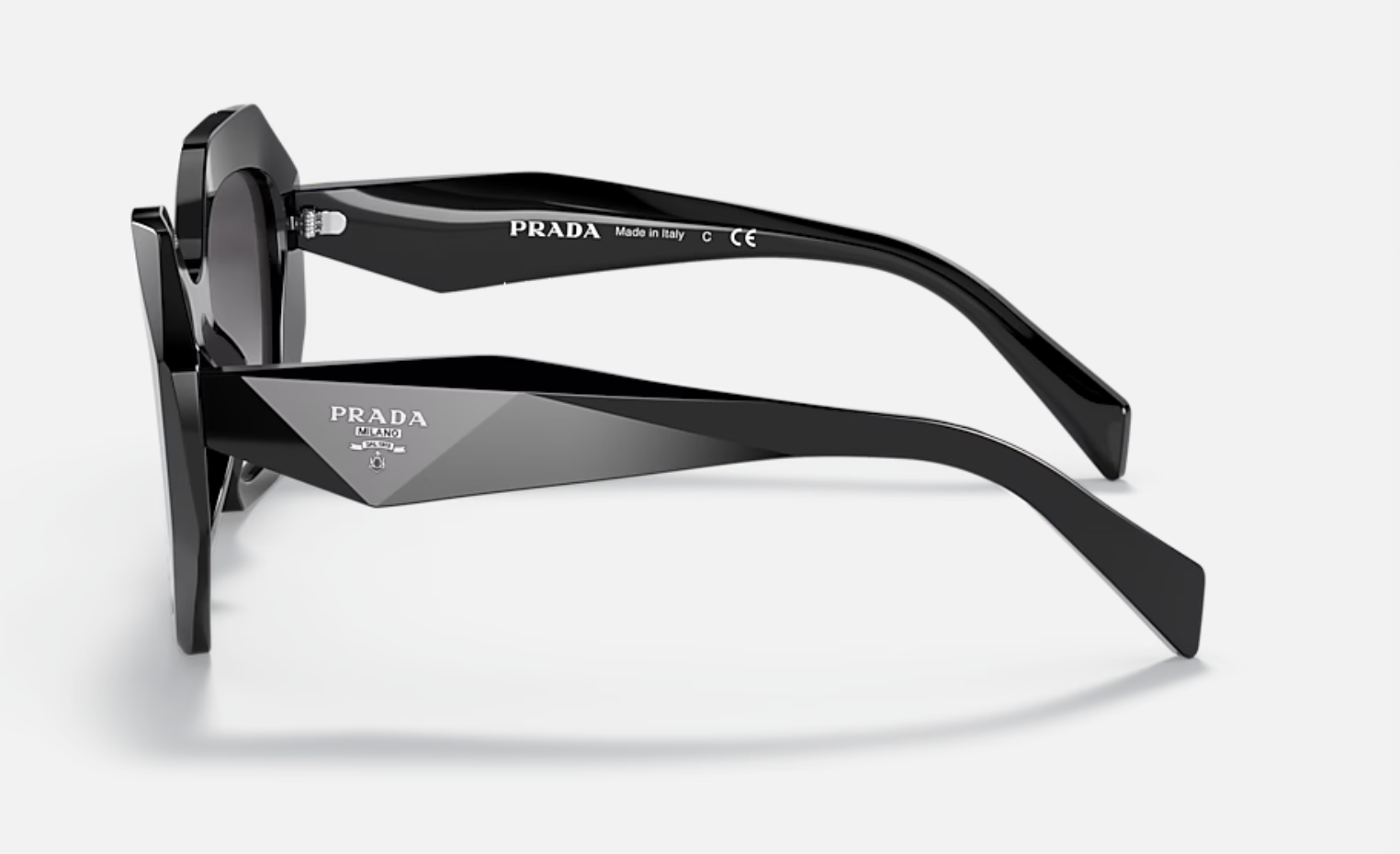 Prada PR 16WS 1AB5S0 Black 53mm Sunglasses