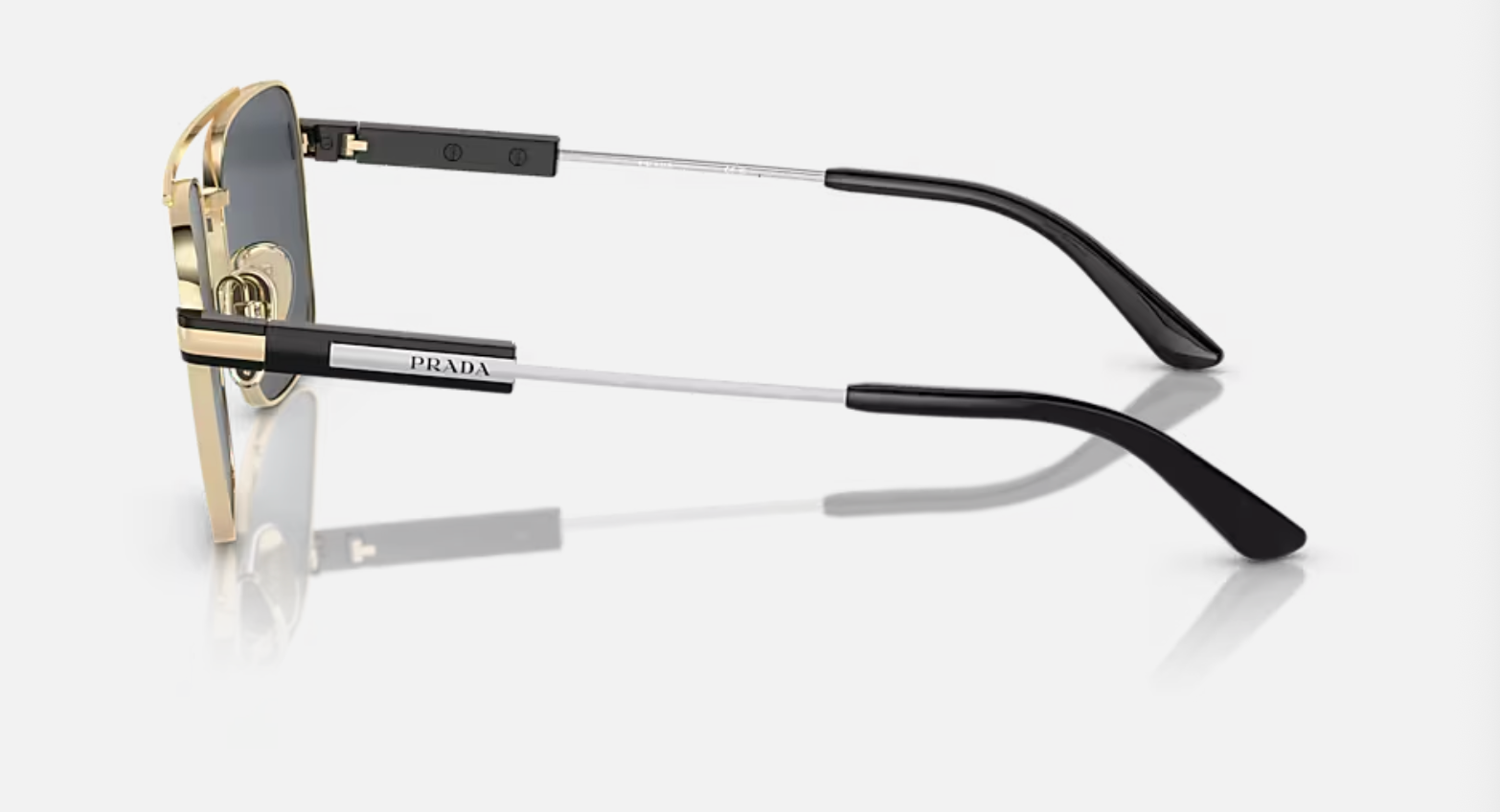 Prada PR 67ZS ZVN09T Pale Gold 56mm Sunglasses