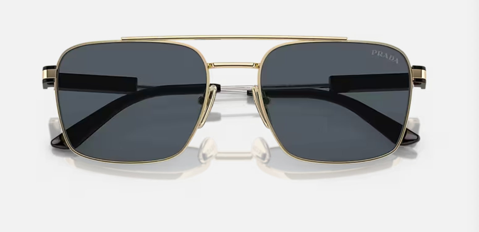 Prada PR 67ZS ZVN09T Pale Gold 56mm Sunglasses