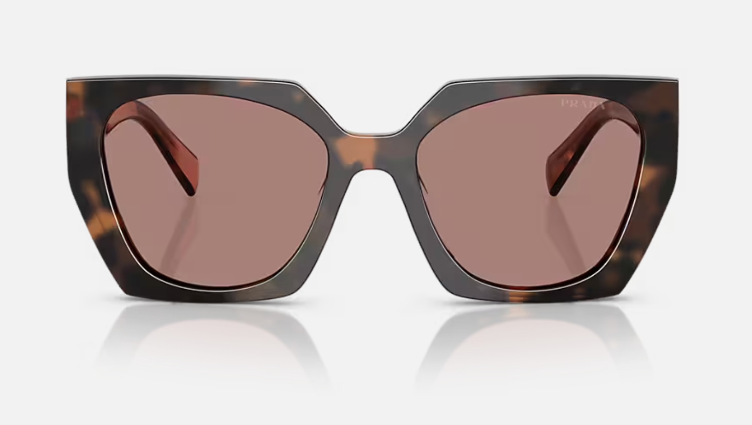 Prada PR 15WS 23A60B Mauve Tortoise 54mm Sunglasses