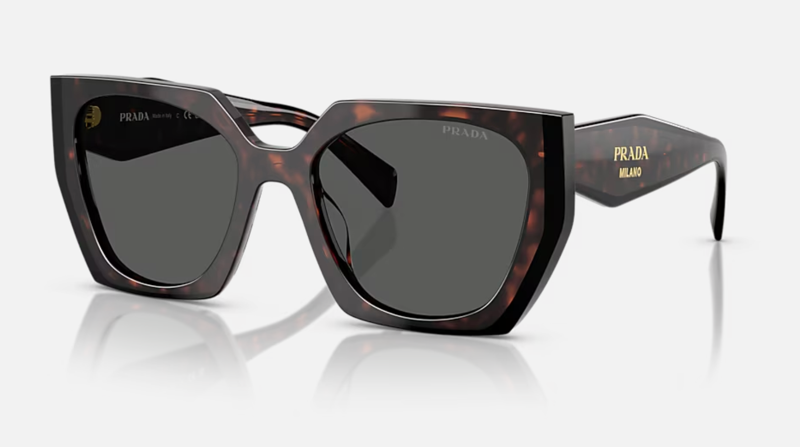 Prada PR 15WSF 24B40L Root/Black 55mm Sunglasses