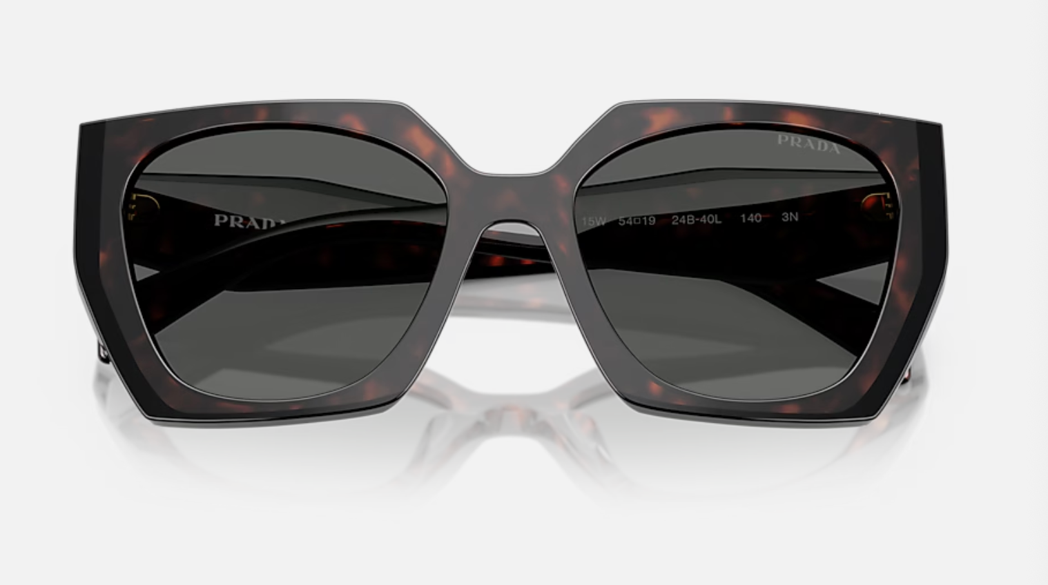 Prada PR 15WSF 24B40L Root/Black 55mm Sunglasses