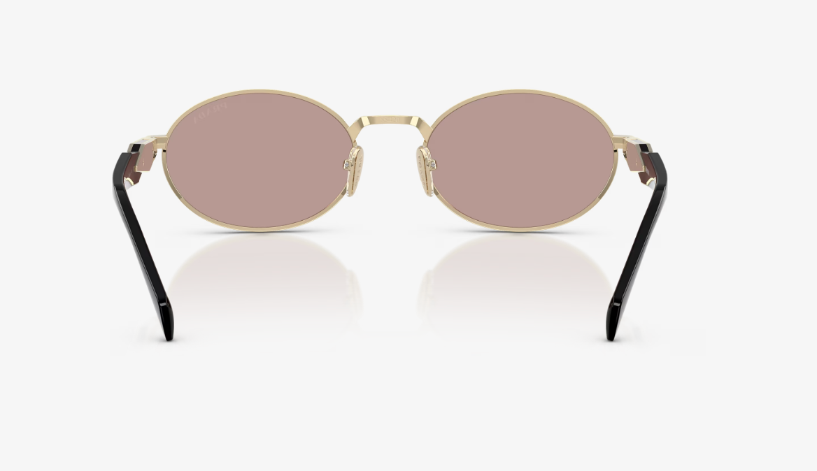 Prada PR 65ZS ZVN02Z Pale Gold 55mm Sunglasses | Eye Concepts Australia