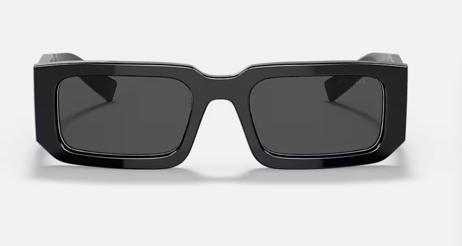 Prada PR 06YS 09Q5S0 Black/White 53mm Sunglasses | Eye Concepts Australia