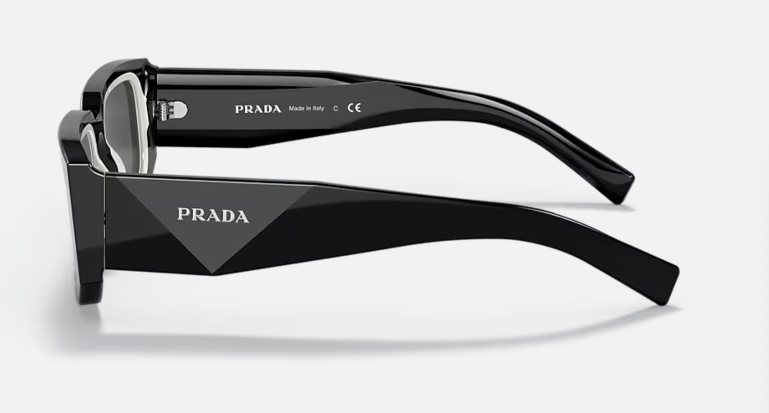 Prada PR 06YS 09Q5S0 Black/White 53mm Sunglasses | Eye Concepts Australia