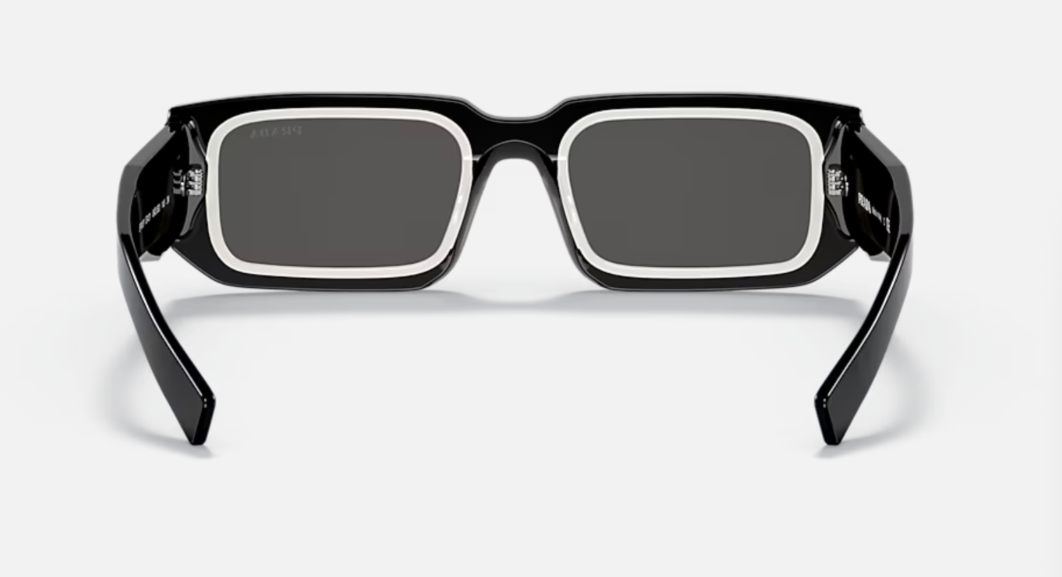 Prada PR 06YS 09Q5S0 Black/White 53mm Sunglasses | Eye Concepts Australia