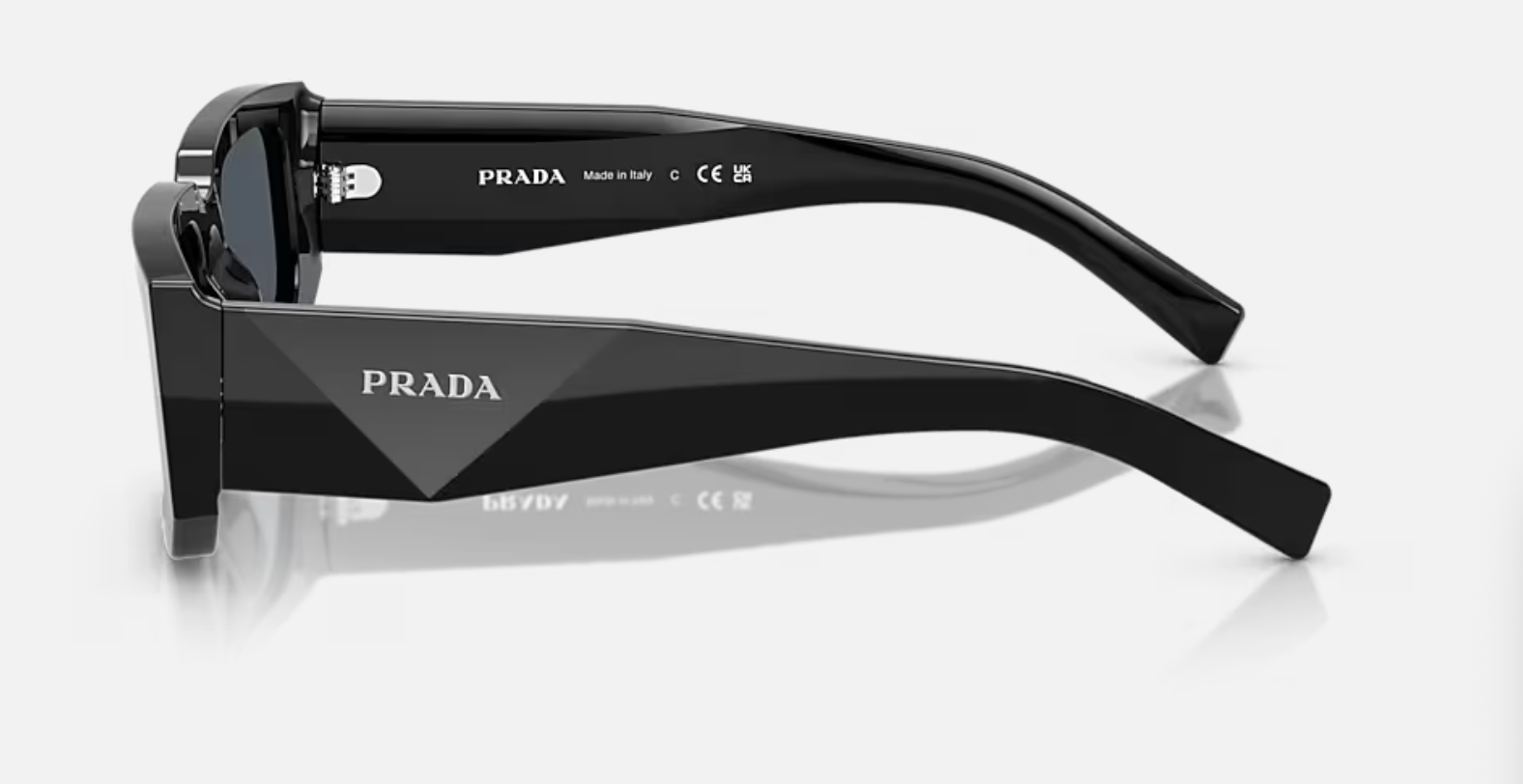 Prada PR 06YS 16K2K1 Black 53mm Sunglasses | Eye Concepts Australia