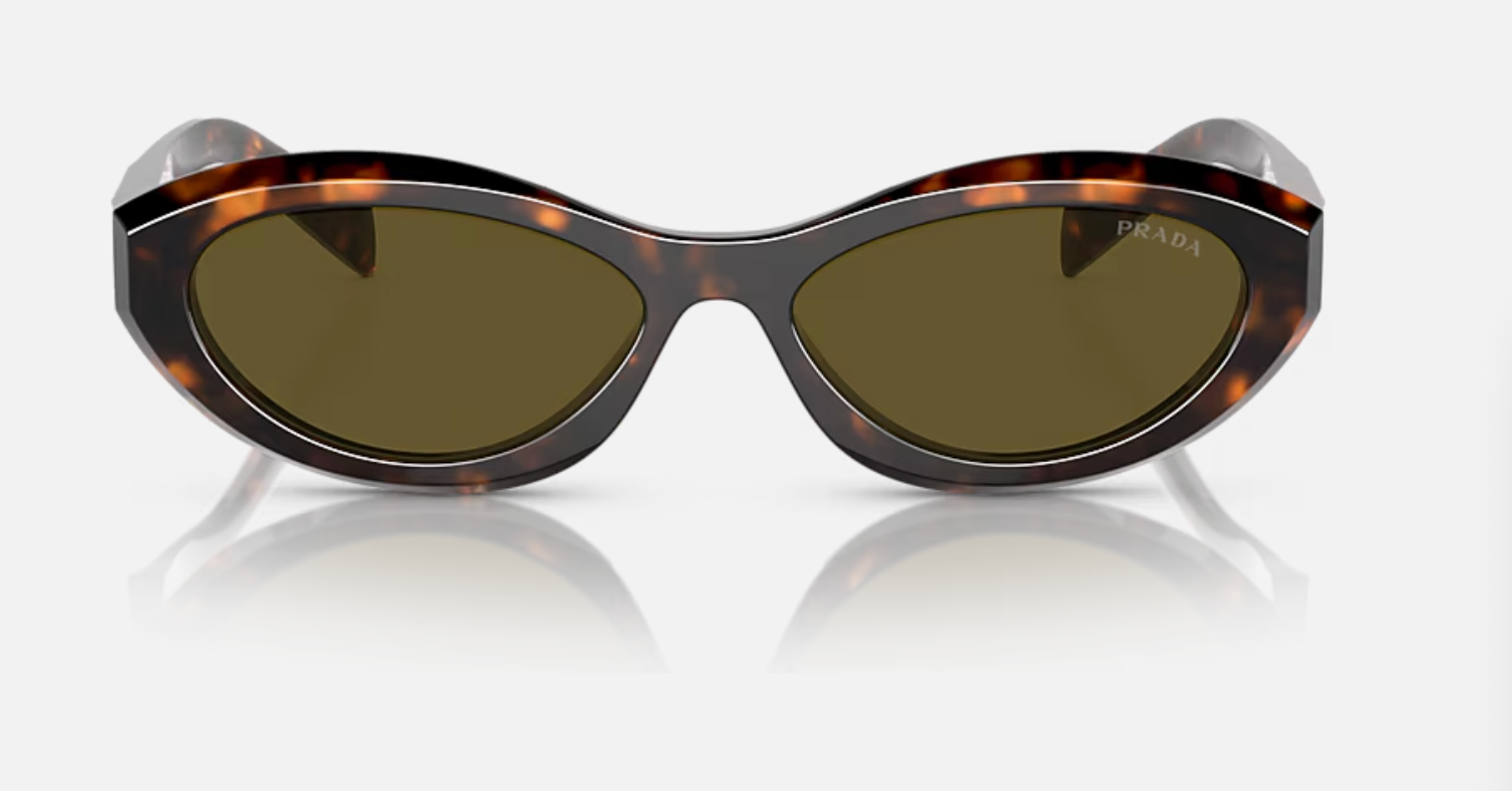 Prada PR 26ZSF 14L09Z Sage/Honey Tortoise 56mm Sunglasses | Eye Concepts Australia