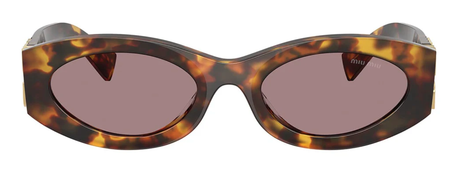 Miu Miu MU 11WS 14L20I Honey Havana 54mm Sunglasses