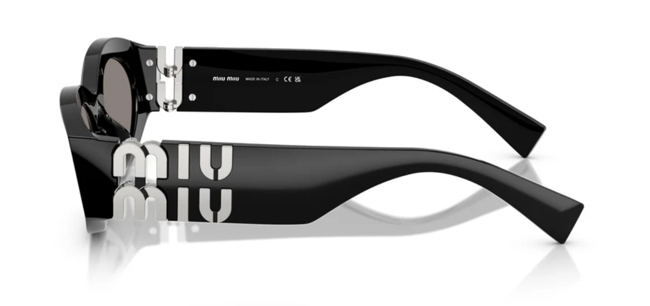 Miu Miu MU 11WS 16K80Q Black 54mm Sunglasses
