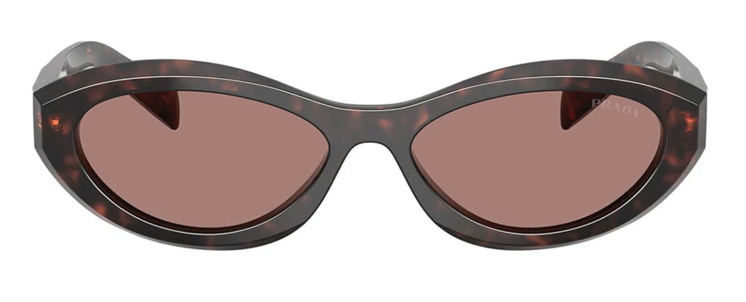 Prada PR 26ZS 17N60B Root Tortoise 55mm Sunglasses