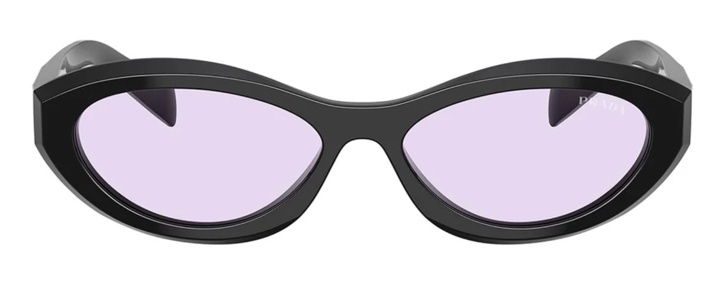 Prada PR 26ZS 16K40J Black 55mm Sunglasses