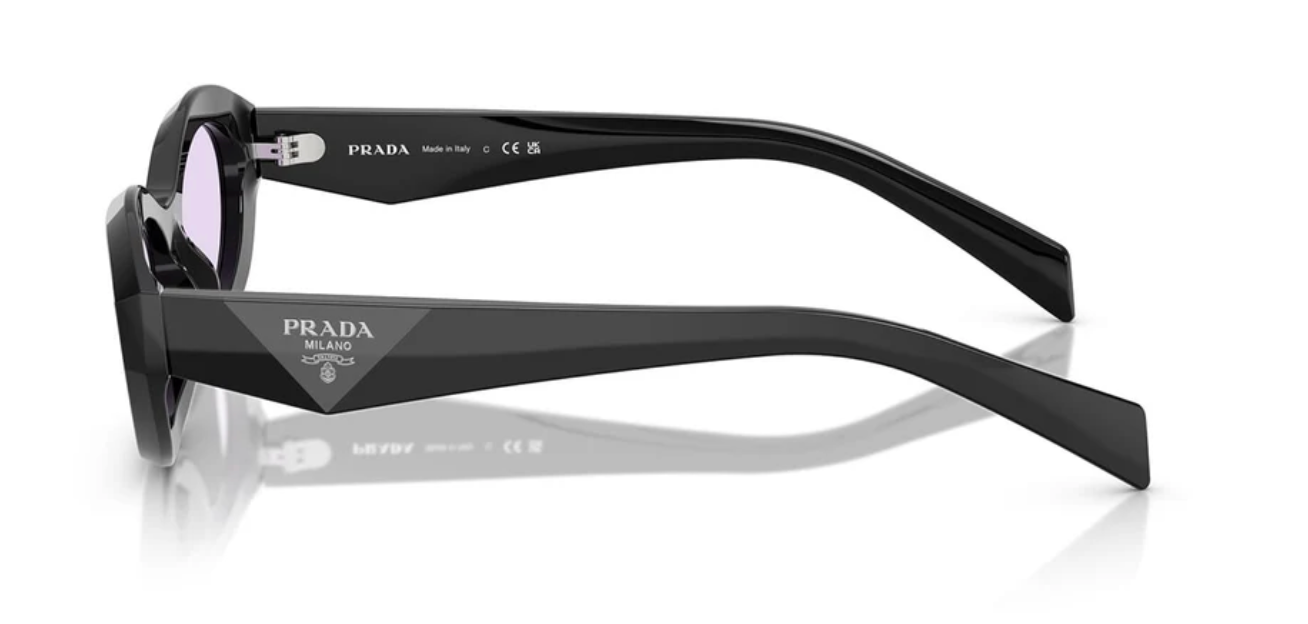 Prada PR 26ZS 16K40J Black 55mm Sunglasses