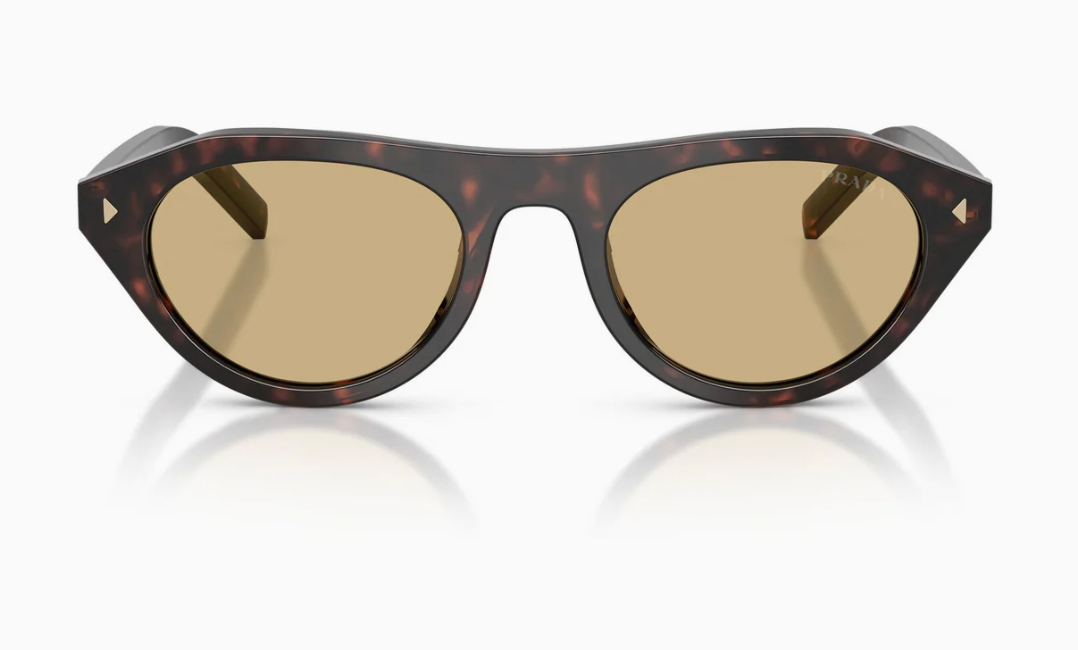 Prada PR B15SF 17N70R Root Tortoise 52mm Sunglasses