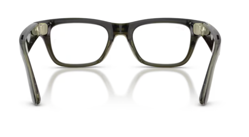 Ray-Ban Meta Blayzer RW7001 8530 Transparent Dark Olive 50mm