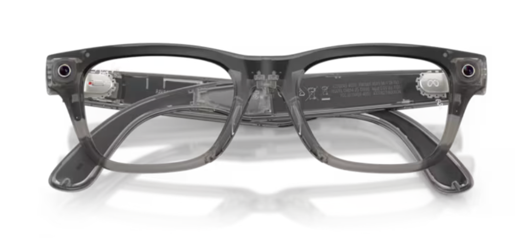 Ray-Ban Meta Blayzer RW7001 8529 Transparent Ice Grey 50mm