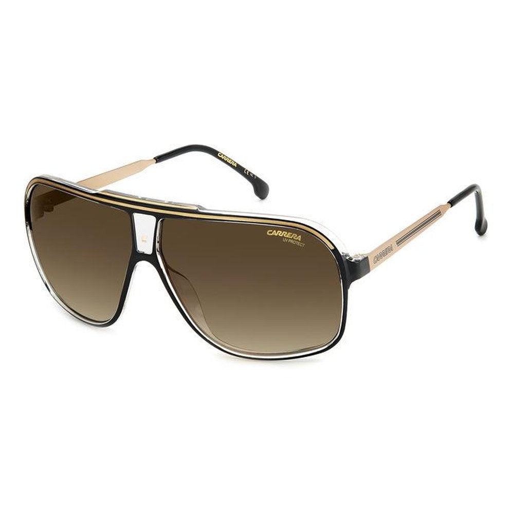 Carrera Grand Prix 3 Black Gold 64mm Sunglasses