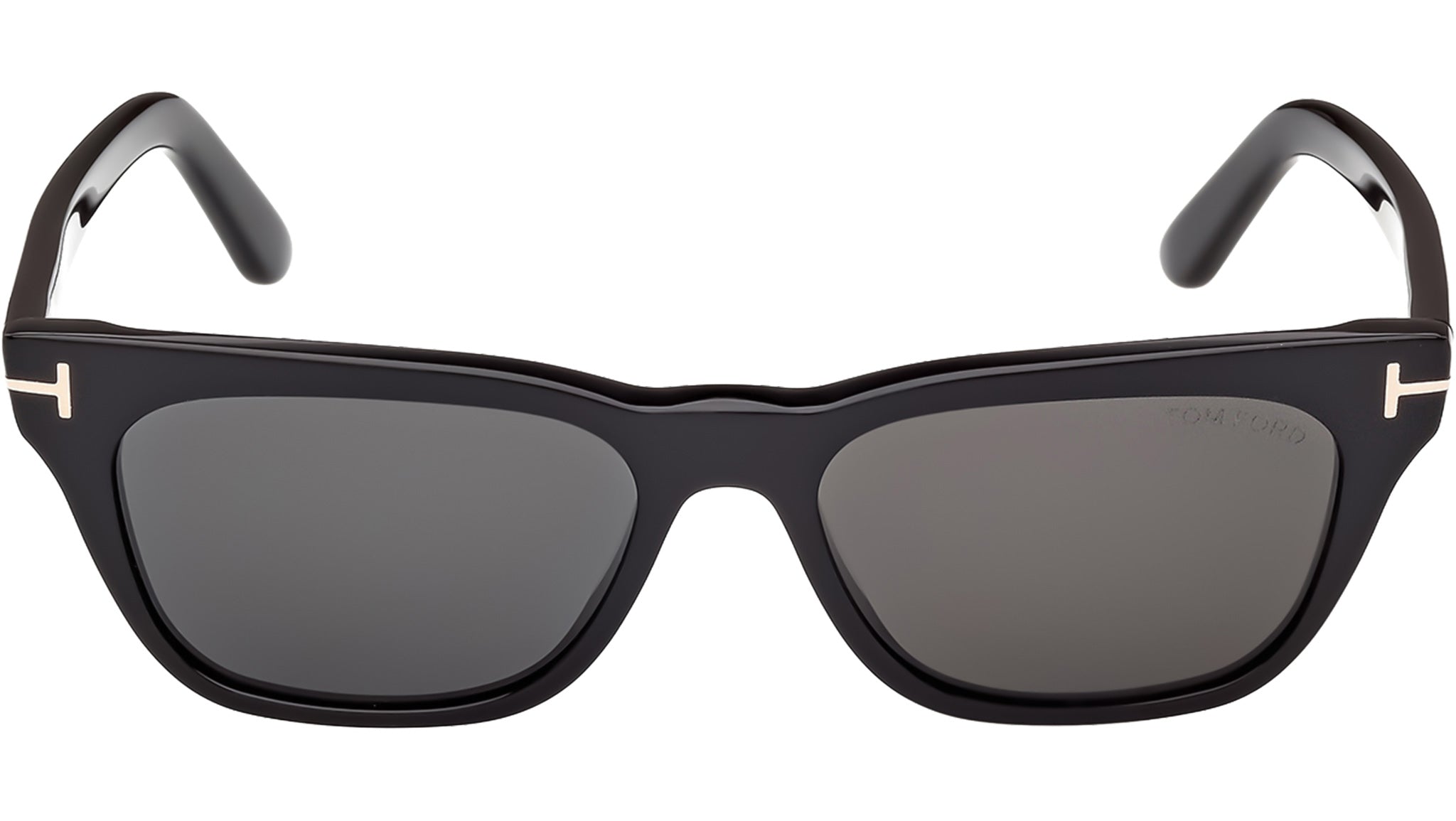 Tom Ford Penn FT1362 01A Shiny Black / Smoke - front view