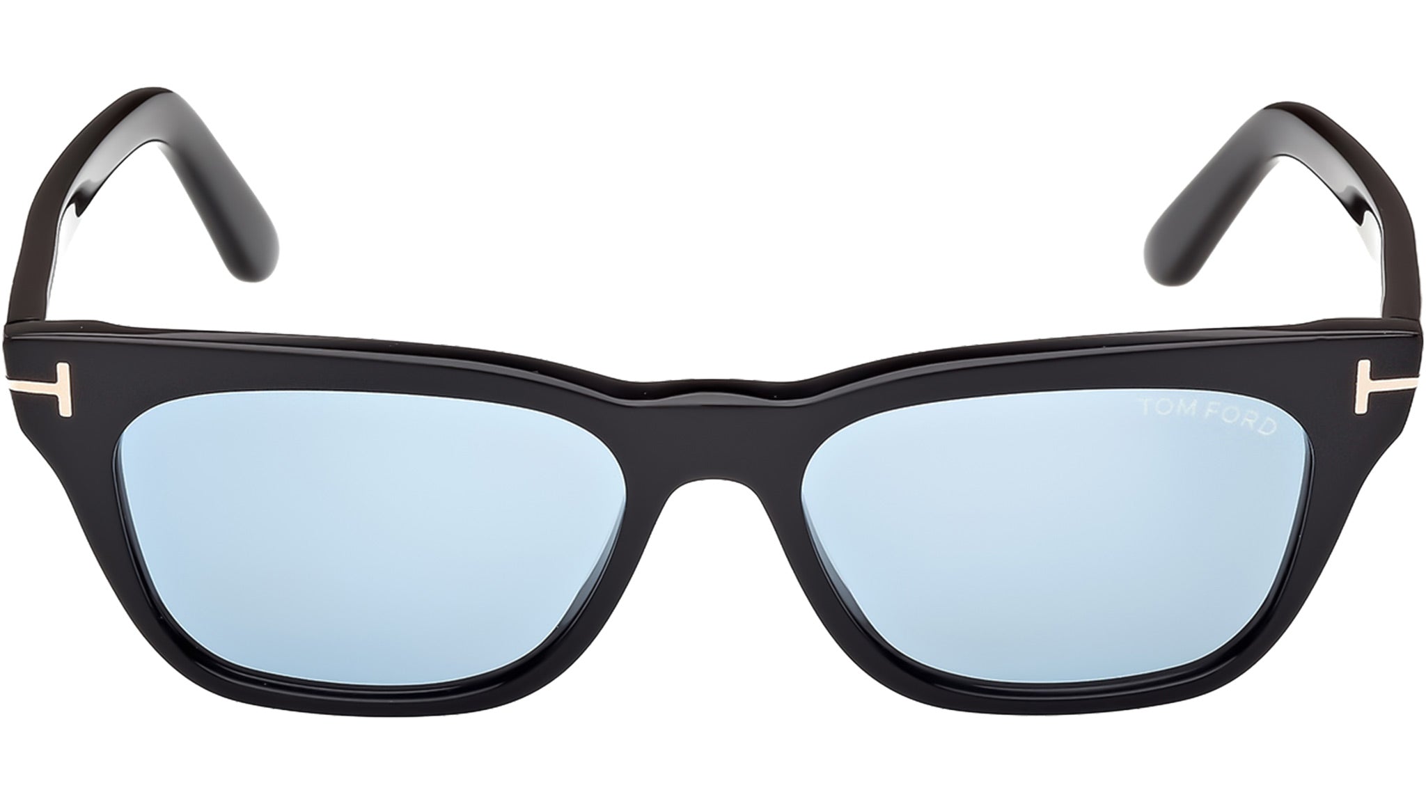Tom Ford Penn FT1362 01V Shiny Black / Blue - front view