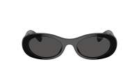 Miu Miu MU 06ZS 1AB5S0 Black 50mm Sunglasses - Side
