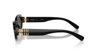 Miu Miu MU 06ZS 1AB5S0 Black 50mm Sunglasses - Angle