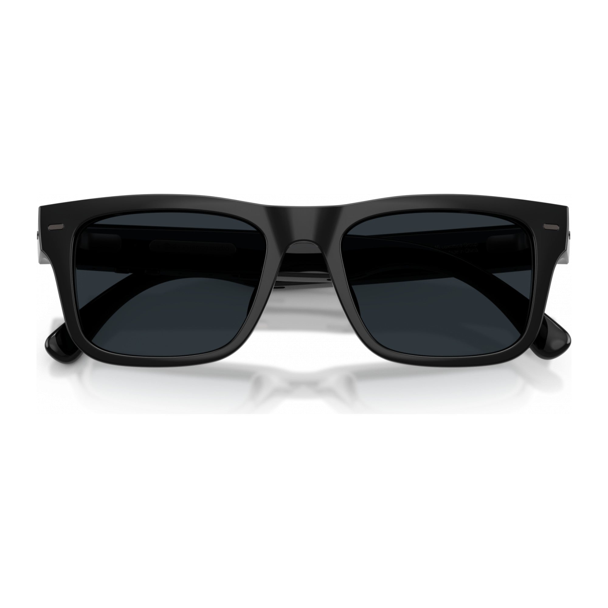 Nuance Audio Square hearing glasses in Black