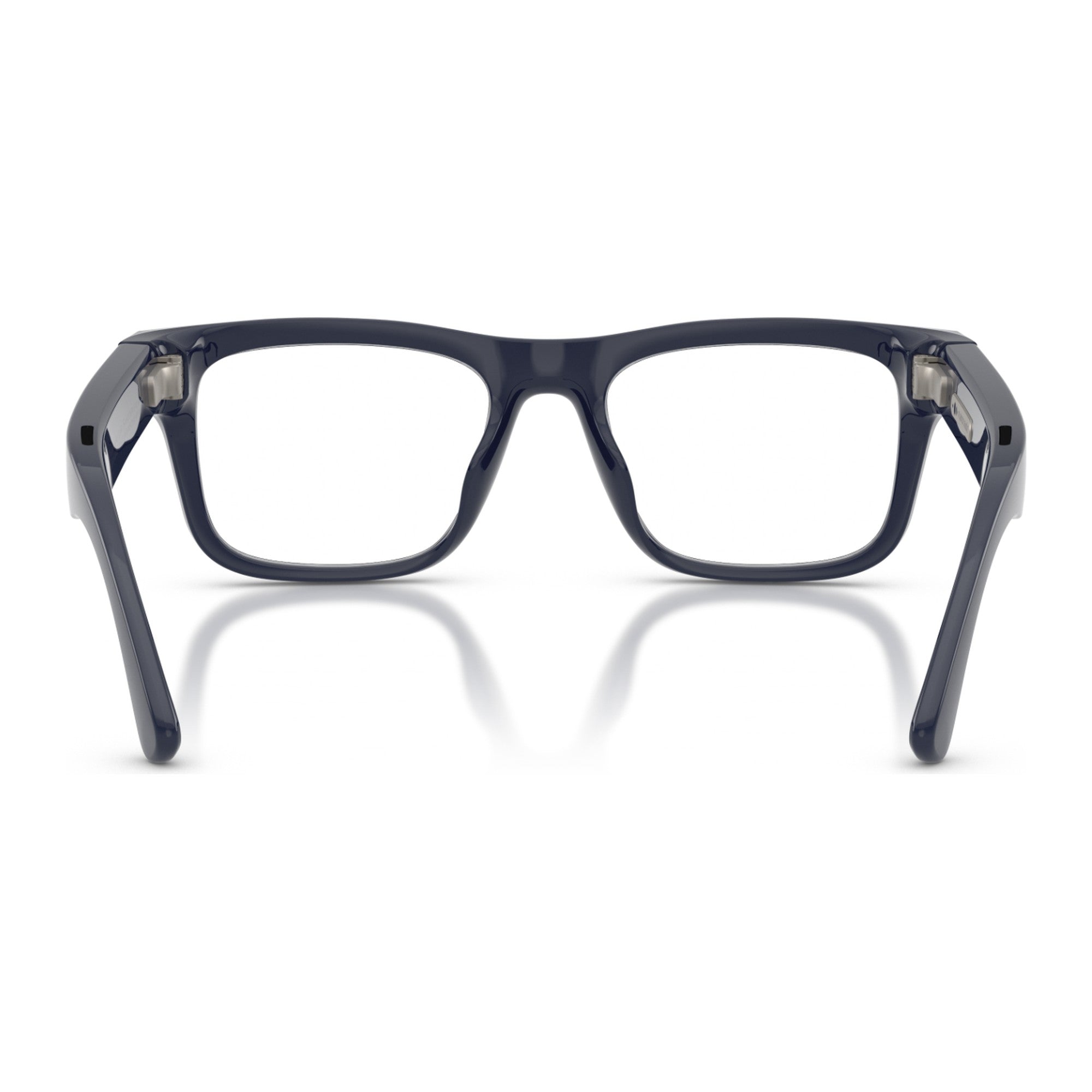 Nuance Audio Square hearing glasses in Deep Blue